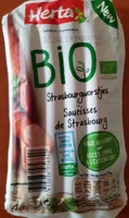 HERTA SAUCISSES de STRASBOURG BIO