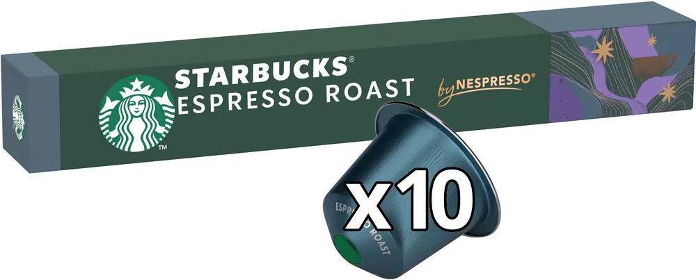 STARBUCKS By Nespresso Espresso Roast 10 capsules
