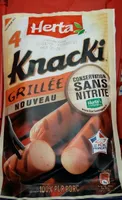Knacki grillé sans nitrite