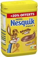 NESQUIK Poudre cacaotée boîte 1Kg + 20% offert