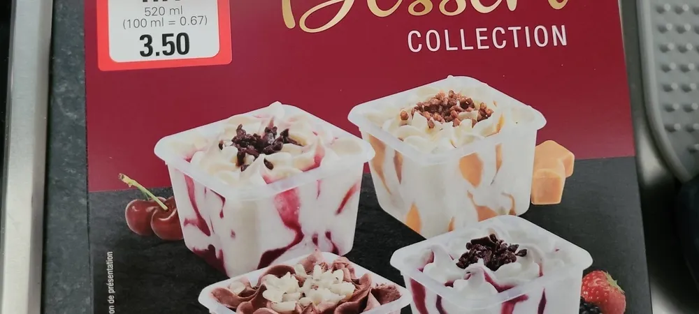 Dessert colleztion