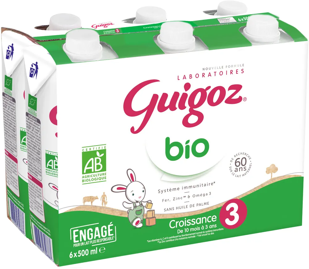 GUIGOZ 3 Pbio 6 x 500ml