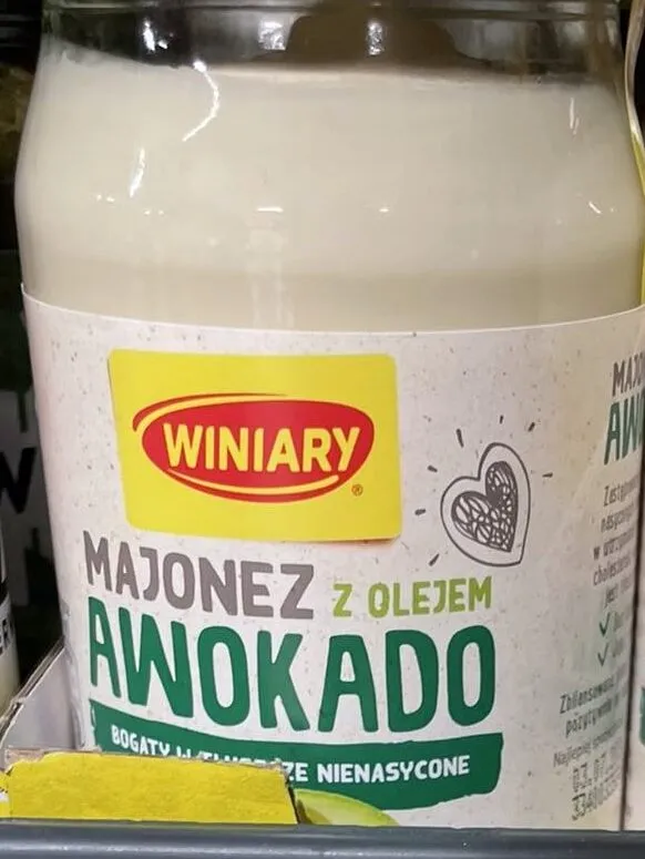 Majonez z olejem z awokado