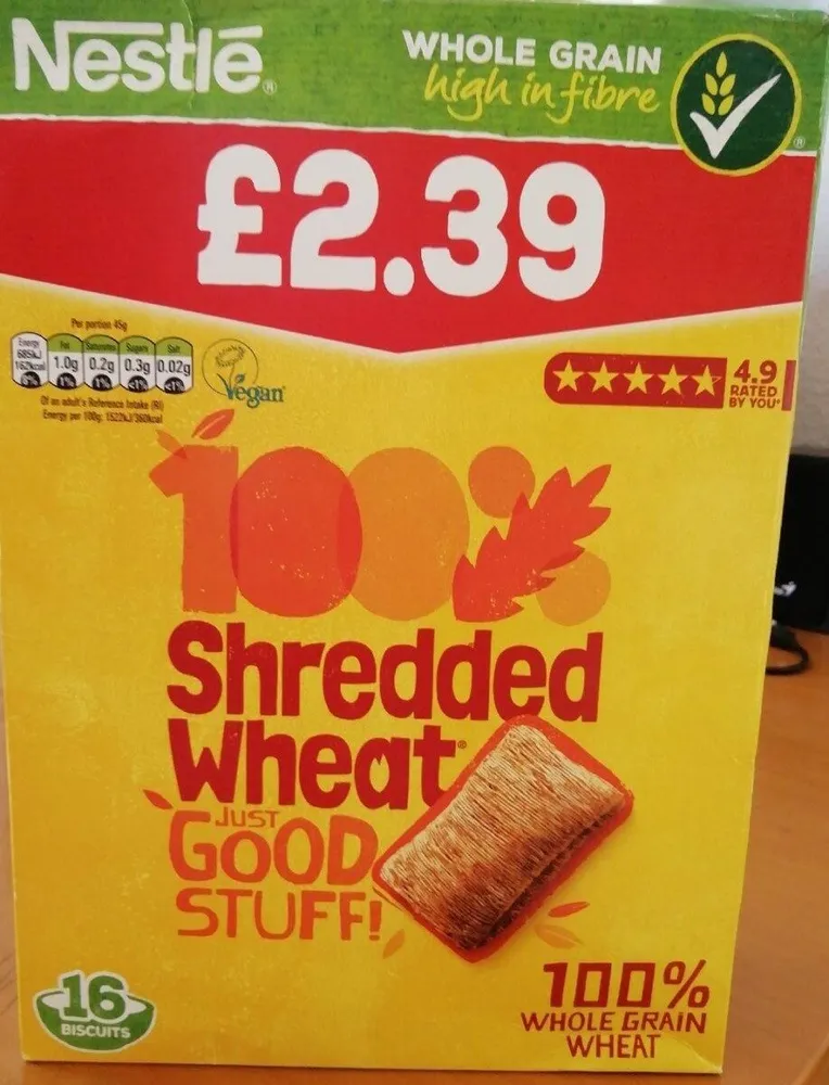 Shredded wheat