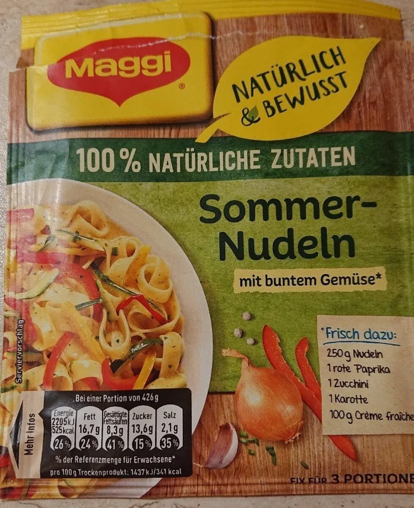 Fix - Sommernudeln