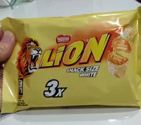 Lion white snack size