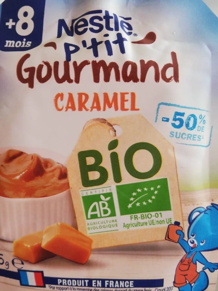 Nestlé ptit gourmand caramel