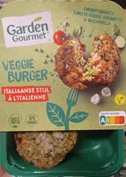 Burger aux légumes à l'italienne