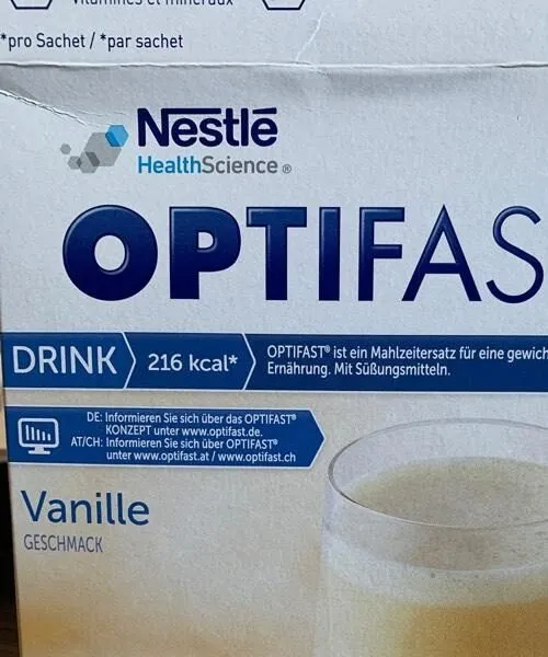 Optifast Drink Vanille