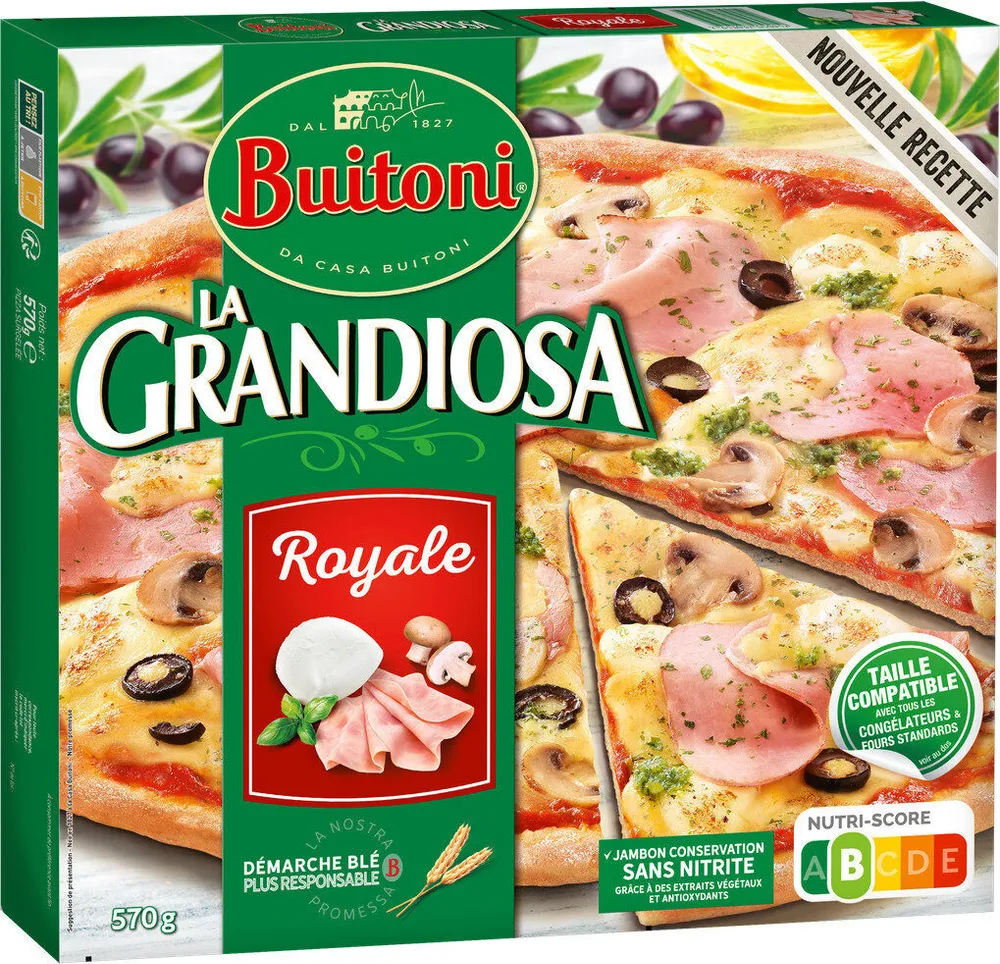 GRANDIOSA pizza regina