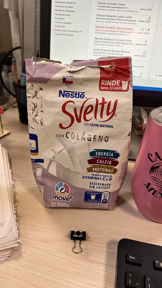 Svelty con Leche Natural con Colágeno
