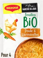 MAGGI BIO Soupe Bouillon Poule Vermicelle 65g