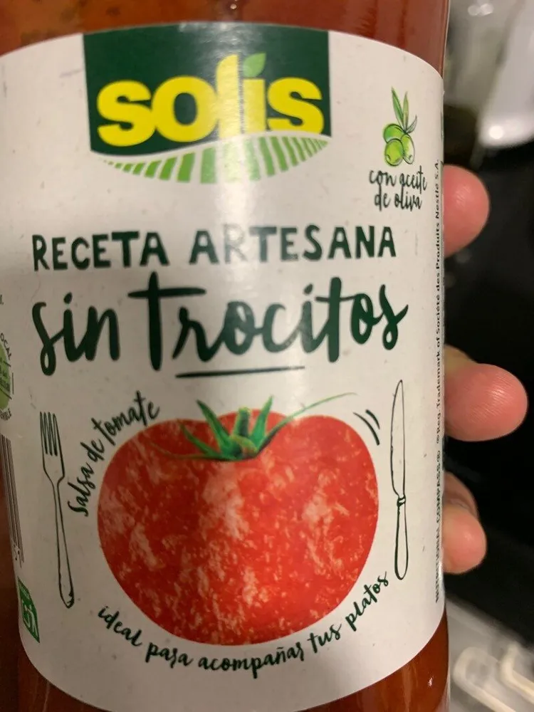 Tomate frito receta artesana sin trocitos