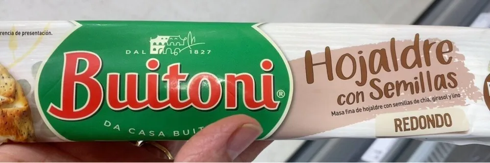 Hojaldre con semillas