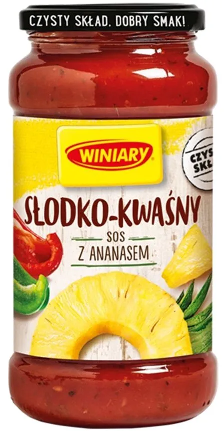 Sos słodko-kwaśny z ananasem