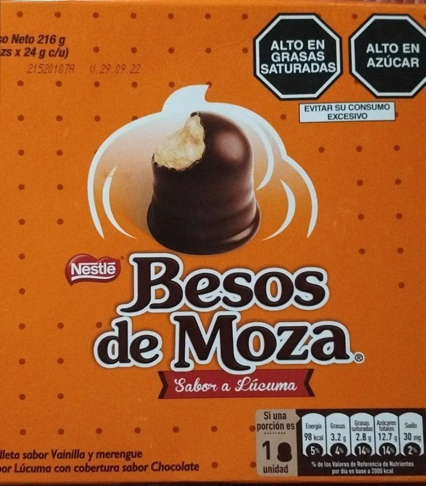 Besos de moza
