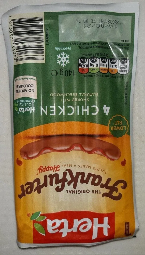 Herta Chicken Frankfurter