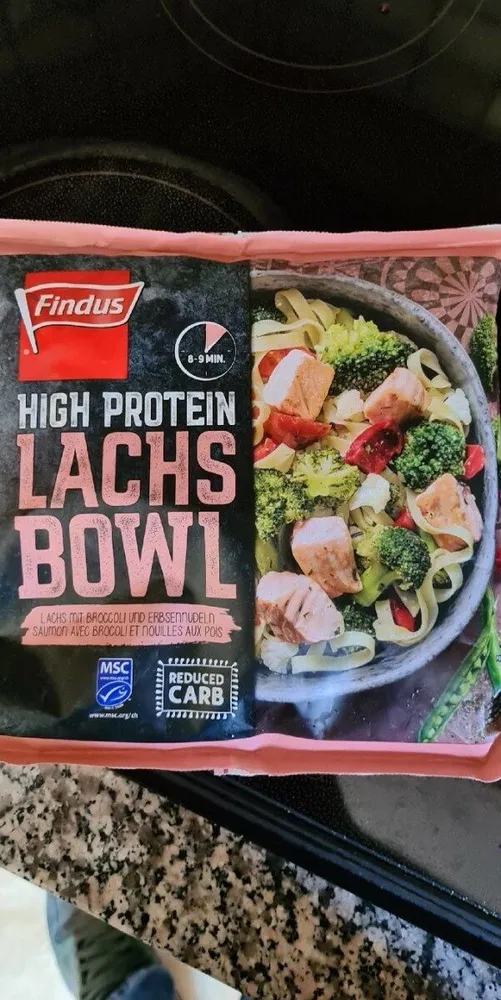 Lachs bowl high protein