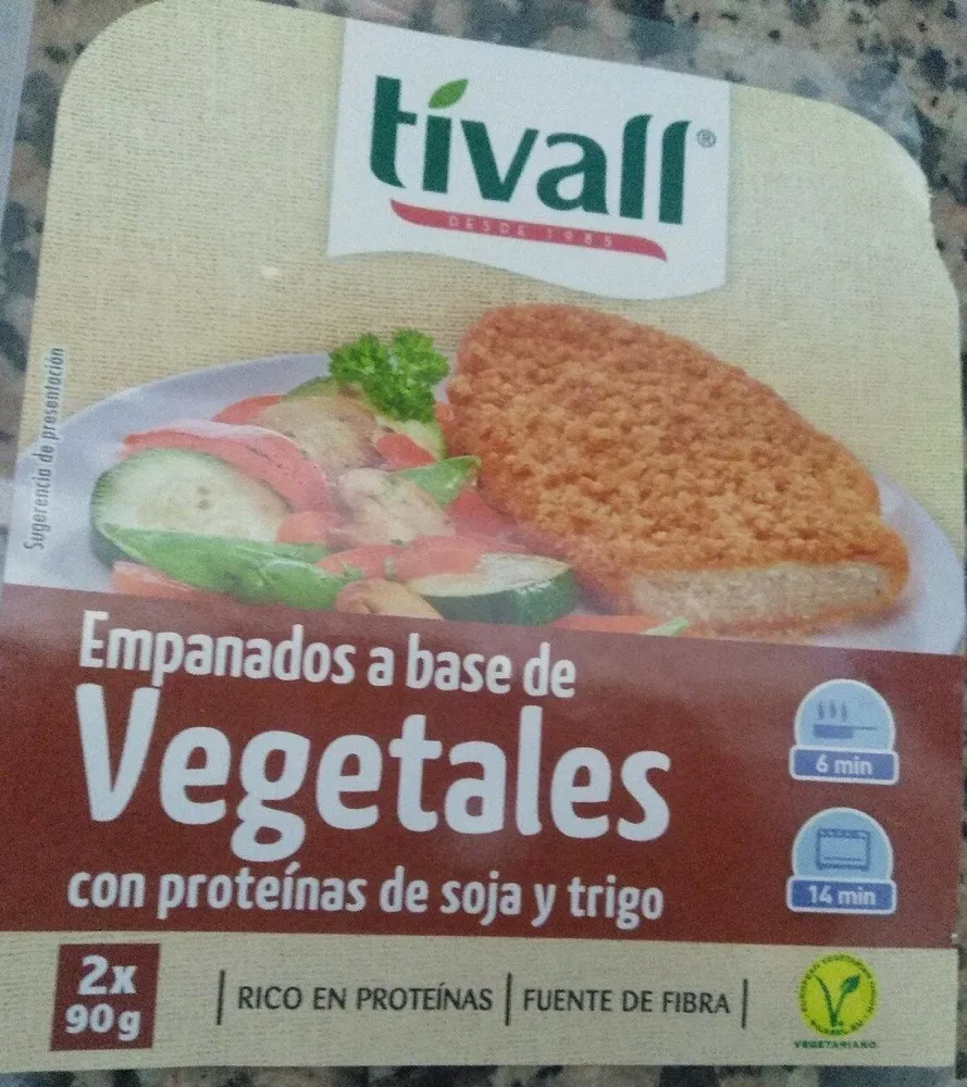 Empanados a base de Vegetales
