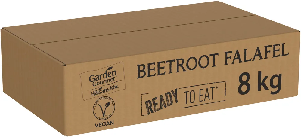 GARDEN GOURMET® Falafels Betteraves – Carton de 8kg