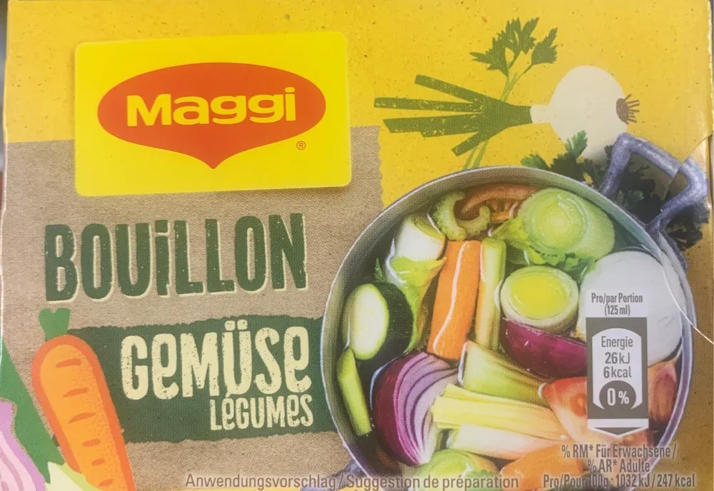 Bouillon de légumes