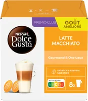 Capsules NESCAFE DOLCE GUSTO Latte Macchiato 16 Capsules