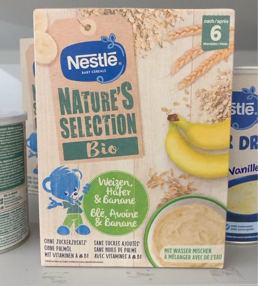 Nestlé Baby Cereals Blé Avoine Banane