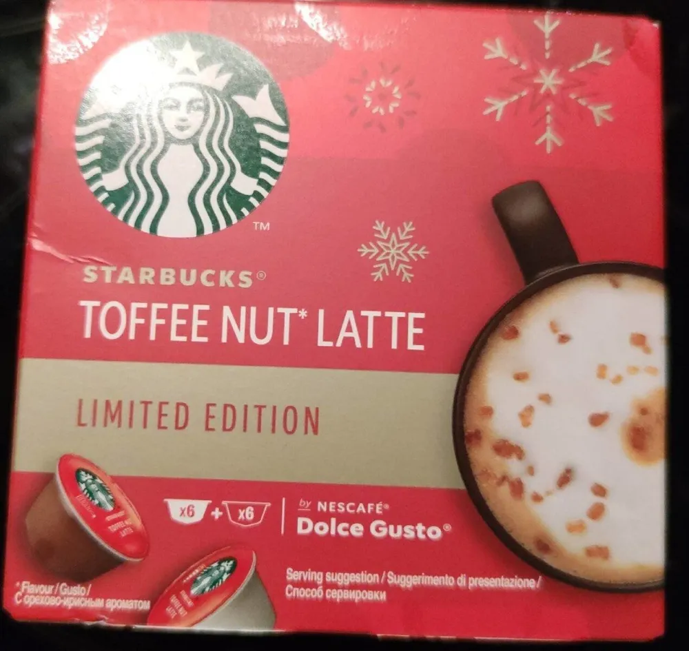 Starbucks Toffee Nut Latte