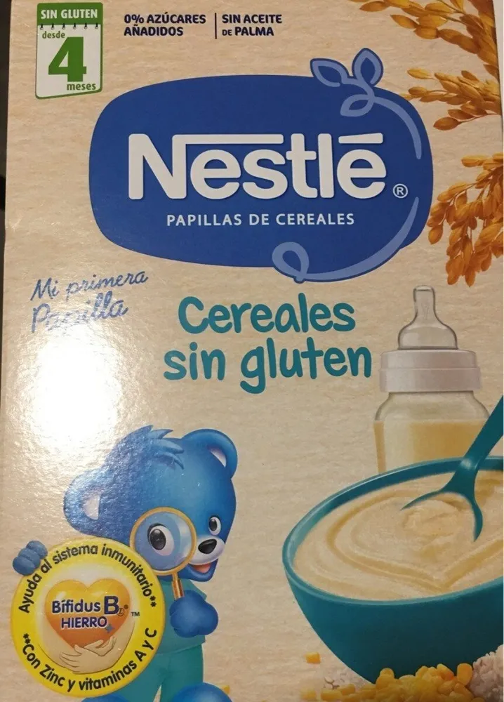 Cereales sin gluten