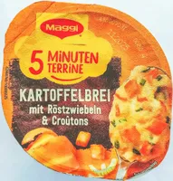 5 Minuten Terrine - Kartoffelbrei mit Röstzwiebeln & Croûtons