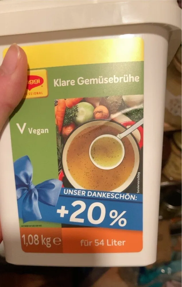 Klare Gemüsebrühe
