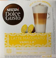 Cáspulas de Café Latte Macchiato Vainilla