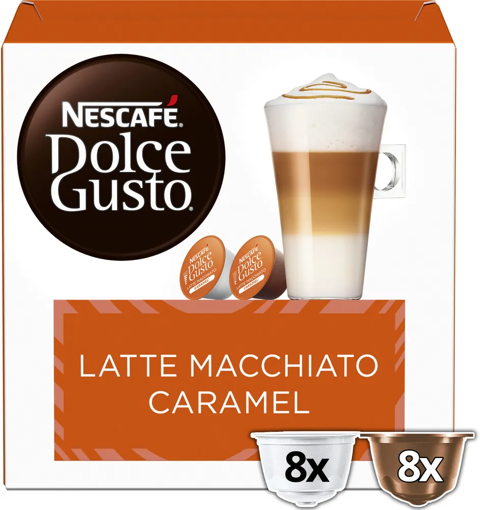 Capsules NESCAFE DOLCE GUSTO Caramel Macchiato 16 Capsules