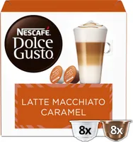 Capsules NESCAFE DOLCE GUSTO Caramel Macchiato 16 Capsules