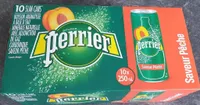 Perrier peach flavour