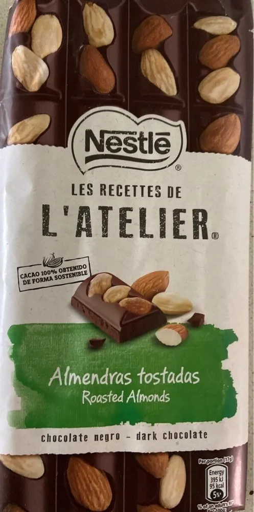 Les recettes de l'atelier almendras tostadas