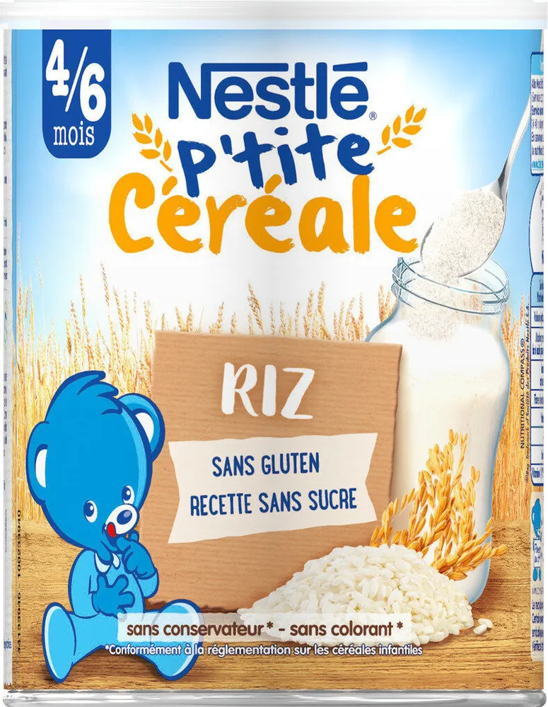 P'TITE CEREALE riz dès 4/6 mois