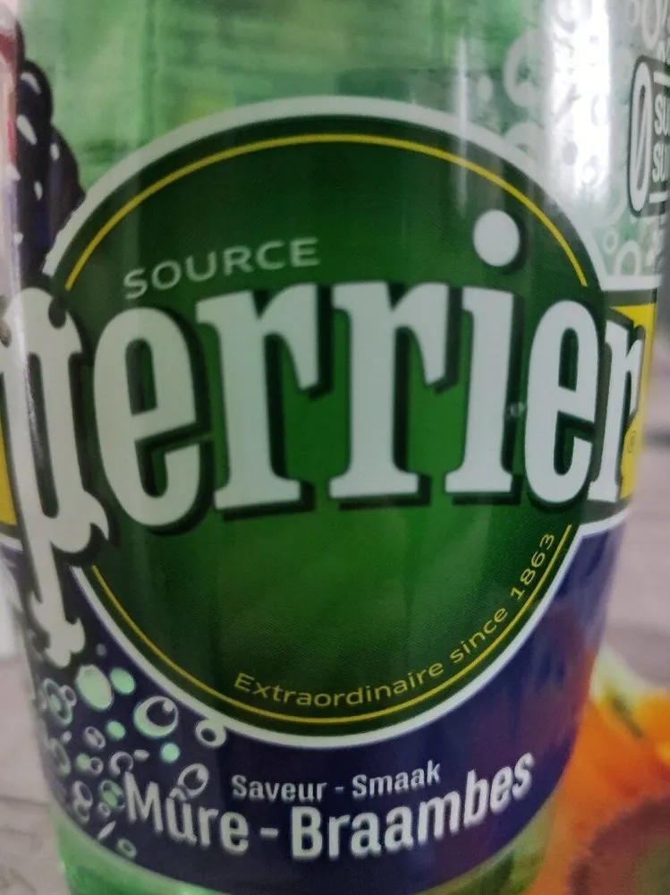 Perrier à la mûre