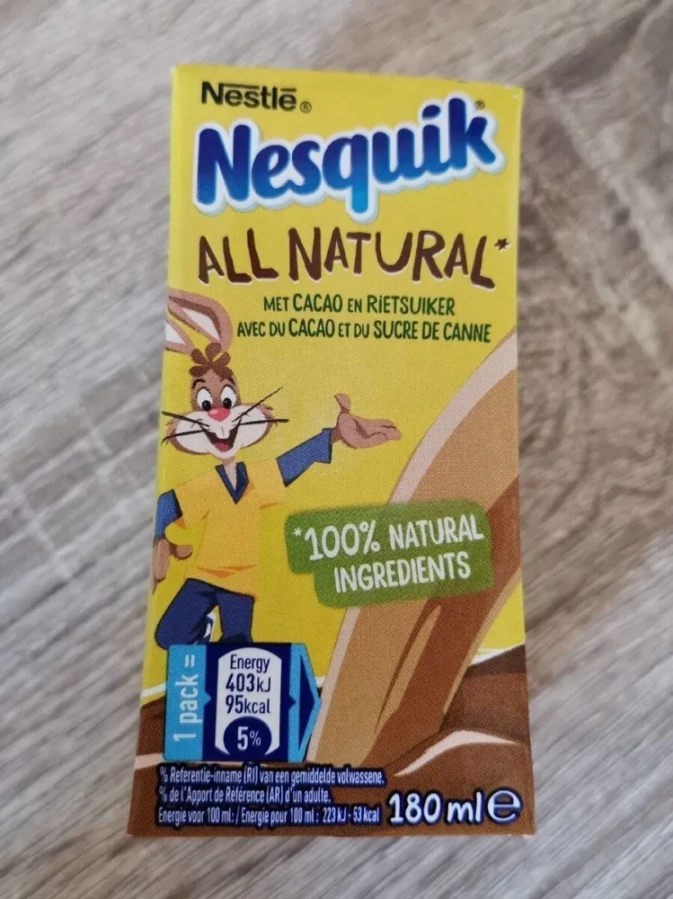Boisson lactée au cacao