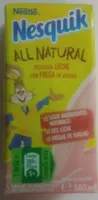 Nesquik all natural batido de fresa