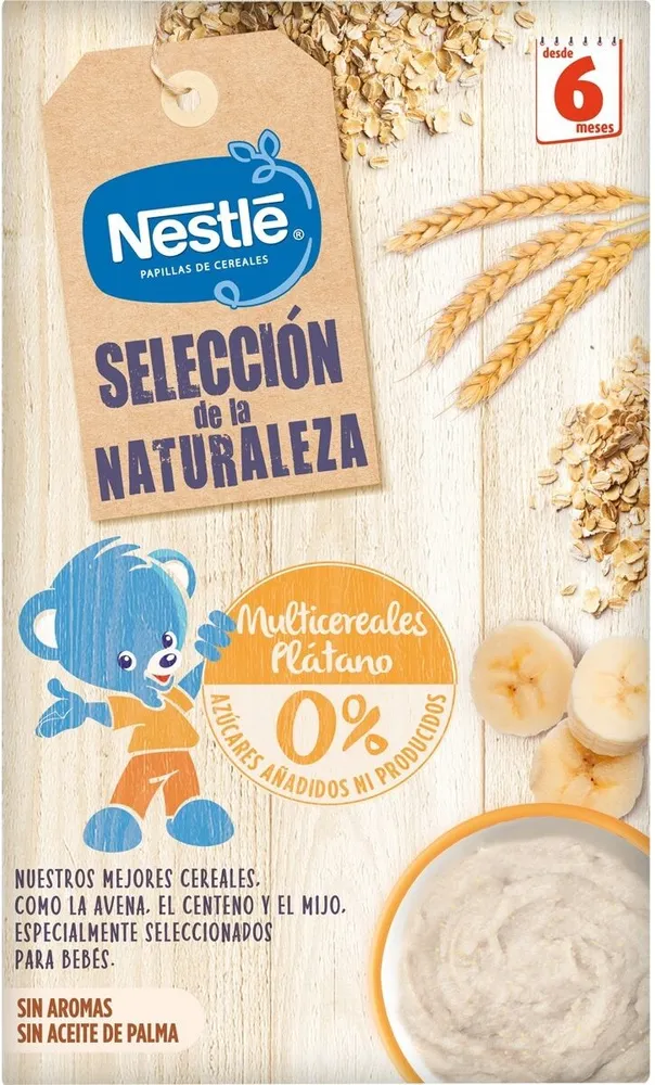 Multicereales plátano