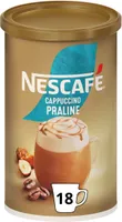 NESCAFÉ® Cappuccino Praline, Café soluble, Boîte de 279g