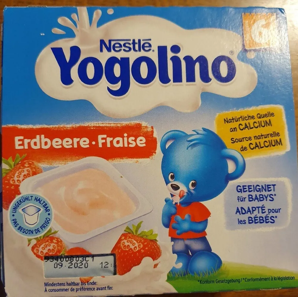 Yogolino Nestlé Fraise