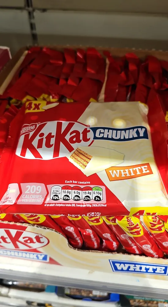 4X Nestle CHUNKY 1209 SHARE 1SERVING CALORIES PER