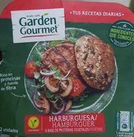Hamburguesa de proteínas vegetales
