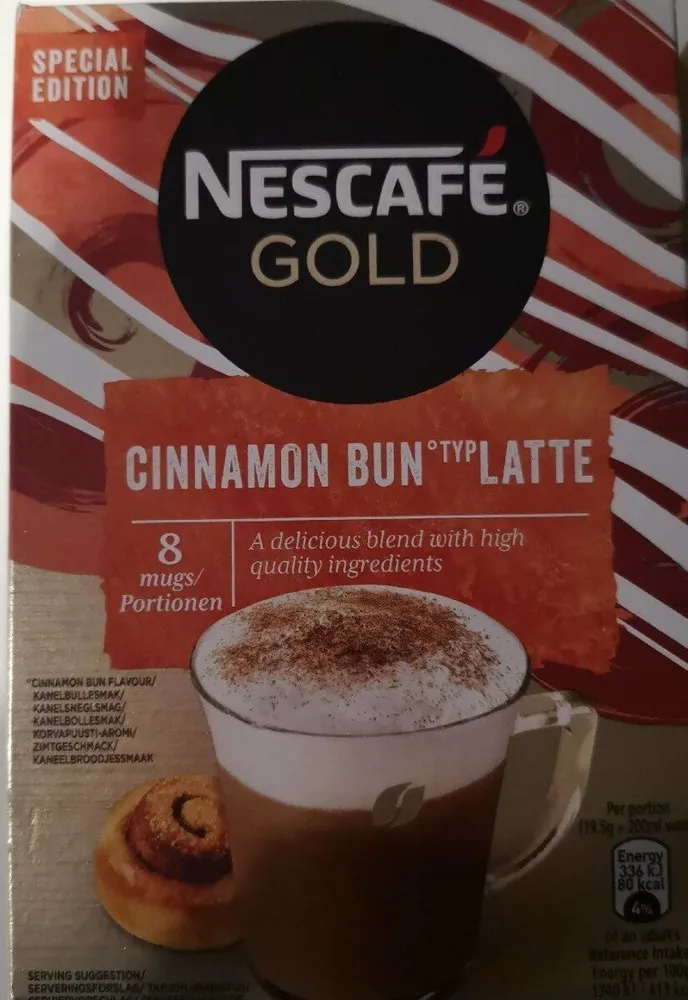 Cinnamon bun°typ latte