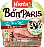 Le Bon Paris à la broche -25% de sel