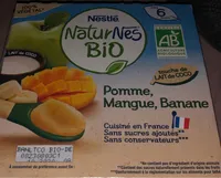 Naturness bio pomme mangues banane