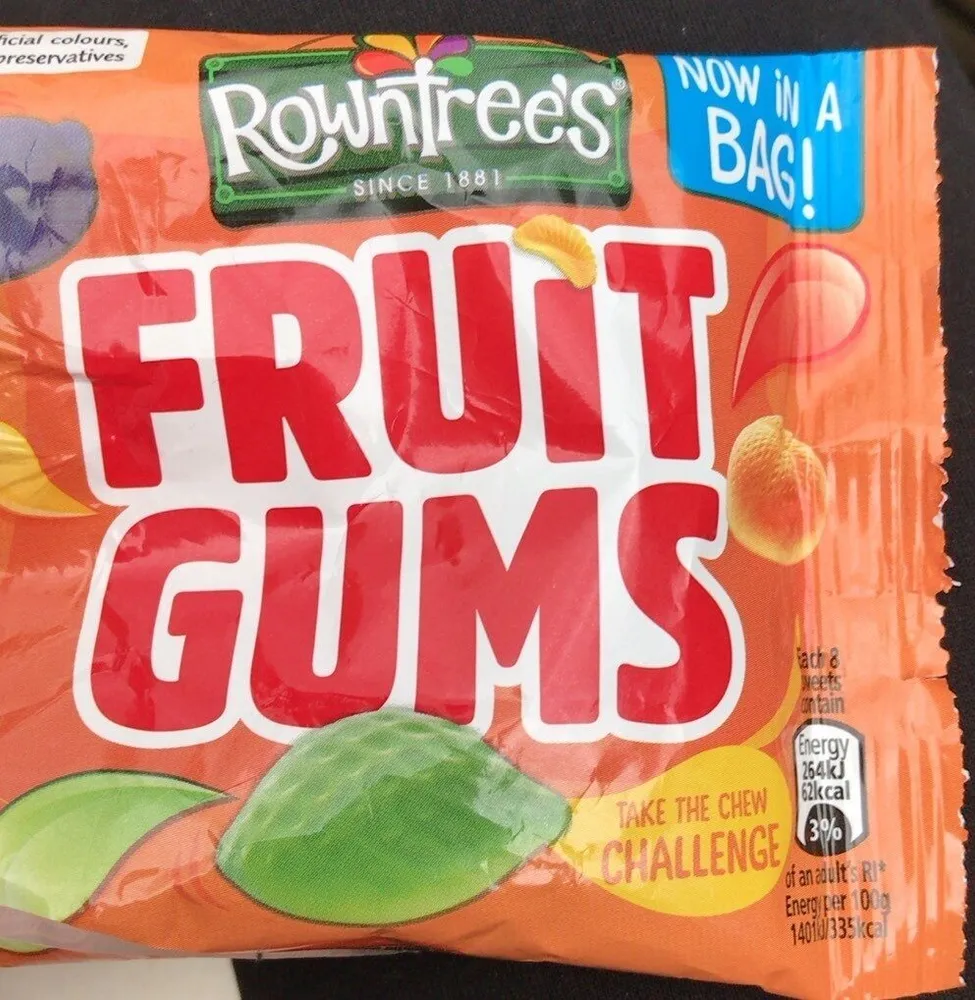 Fruit gums