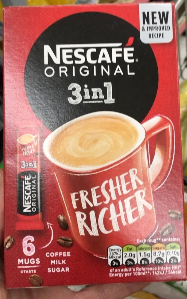 Nescafe original 3 in 1